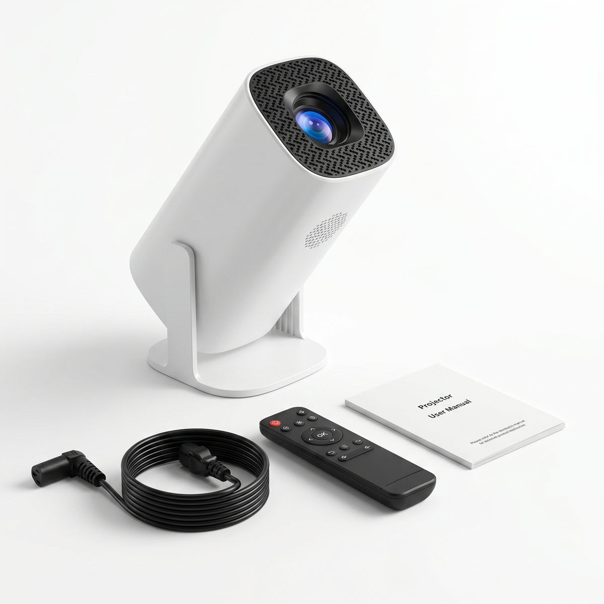 Portable 1080P Mini Projector – HD Home Theater for Indoor & Outdoor Movies with Remote