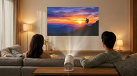 Portable 1080P Mini Projector – HD Home Theater for Indoor & Outdoor Movies with Remote